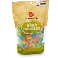 Western Family - Sour Suckers, 400 Gram