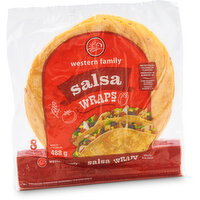 Western Family - Tortillas Salsa, 8 Packs, 488 Gram