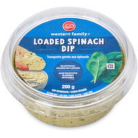 Western Family - Loaded Spinach Dip, 200 Gram