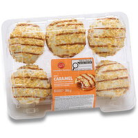 Western Family - Mini Caramel Flavoured Donuts, 6 Pack, 366 Gram