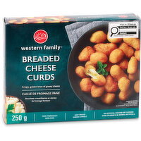 Western Family - Breaded Cheese Curds, 250 Gram