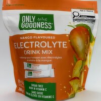 ONLY GOODNESS - Electrolytes- Mango 20 sticks in Gusset Bag, 1 Each