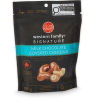 WF Signature - Milk Chocolate Cashews, 180 Gram