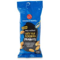 Western Family - Kettle Cooked Peanuts Roasted & Salted, 75 Gram