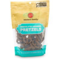 Western Family - Chocolatey Covered Pretzels, 140 Gram