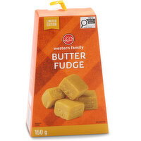 Western Family - Butter Fudge, Limited Edition, 150 Gram
