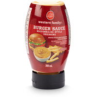 Western Family - Burger Sauce, 300 Millilitre