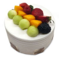 6in - Fresh Fruit Cake, 1 Each