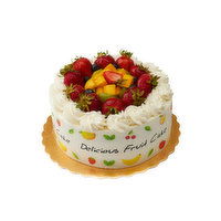 8in - Fresh Fruit Cake, 1 Each