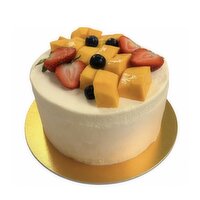 PriceSmart Foods - Mango Cream Cake, 6 Inch, 1 Each
