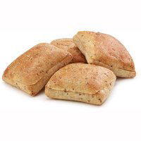 Bake Shop - Sunflower & Flax Sd Ciabatta Buns, 4 Each