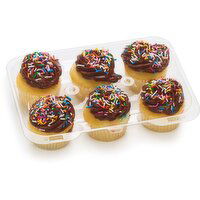 Bake Shop - Vanilla Cupcakes w/ Buttercream, Frozen 6 Pack, 1 Each