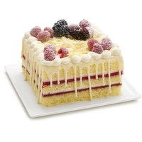 Original Cakerie - White Chocolate Raspberry Cake, 1 Each