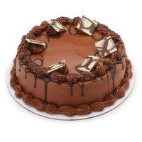 Bake Shop - Chocolate Drizzle Occasion Cake 8in, Frozen, 1 Each