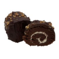 Baked Fresh - Chocolate Coating Swiss Roll, 180 Gram