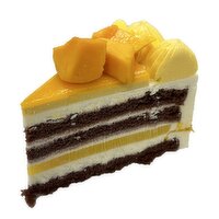 PriceSmart Foods - Coconut Mango Flavour Mousse Cake Slice, 1 Each