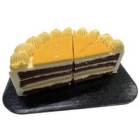 PriceSmart Foods - Coconut Mango Mousse Cake Half, 1 Each