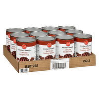 Western Family - Dark Red Kidney Beans, 12 Each