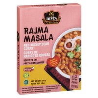 Divya - Red Kidney Bean Curry Rajma Masala Medium, 285 Gram