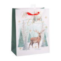 Paper Trendz - Xmas Gift Bag Medium Matte, 1 Each