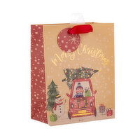 Paper Trendz - Deluxe Xmas Gift Bag Medium, 1 Each