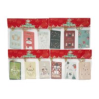 Paper Trendz - Christmas Folded Gift Tags, 12 Piece, 1 Each