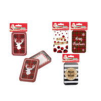 Santa's - XO Xmas Tin Gift Card Holder, 1 Each