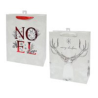Paper Trendz - Christmas Hot Stamp Gift Bag, Small, 1 Each