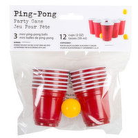 Ping Pong - XI Mini Beer Pong Party Game CS, 1 Each