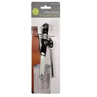 L Gourmet - 3 Way Opener, 1 Each