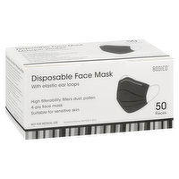 Bodico - Disposable Face Mask 4-ply, 50 Each