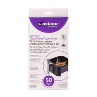 Luciano Gourmet - Air Fryer Paper Liner 50Pc, 1 Each