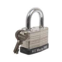 Home Essentials - Laminated Padlock 1.75Inch Master Pro, 1 Each