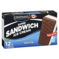 Chapman's - Super Sandwich Ice Cream - Vanilla