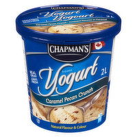 Chapman's - Frozen Yogurt Caramel Pecan Crunch, 2 Litre