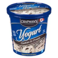 Chapman's - Frozen Yogurt Cookies & Cream, 2 Litre