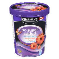 Chapman's - Salty Caramel & Peanuts Ice Cream Lactose Free NSA, 1 Litre