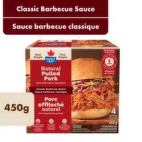 Maple Leaf - Natural Pulled Pork Barbecue Sauce, 450 Gram