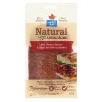 Maple Leaf - Natural Selections Dry-Cured Hot Genoa Salami, 150 Gram