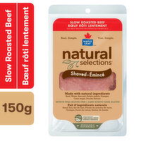 Maple Leaf - Natural Selections Shaved Roast Beef, 150 Gram