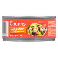 Maple Leaf - Chunks of Chicken, 19% Meat Protein