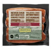 Greenfield Natural Meat Co. - Smoked Sausage, 300 Gram