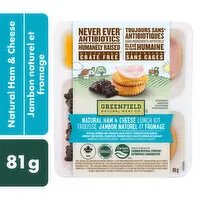 Greenfield Natural - Natural Ham & Cheese Lunch Kit, 81 Gram