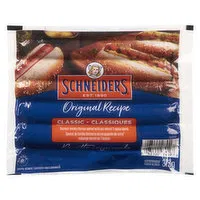 SCHNEIDERS - Original Recipe All Pork Wieners, 375 Gram