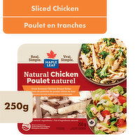 Maple Leaf - Natural Sliced Chicken, 250 Gram