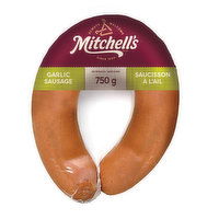 Mitchell's - Garlic Sausage Ring, 750 Gram