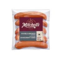 Mitchells - Double Smoked Sausage, 500 Gram