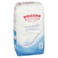 Rogers - Granulated White Sugar, 10 Kilogram