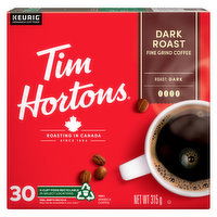 Tim Hortons - Dark Roast Coffee K-Cups, 30 Each