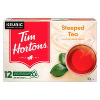 Tim Hortons - Steeped Tea - Single Serve, 12 Each